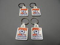 Algopix Similar Product 16 - 4 Tornado Foosball Keychains