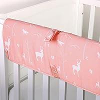 Algopix Similar Product 6 - Coral Pink Woodland Print Cotton Padded