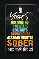 Algopix Similar Product 3 - 9 Years Sober  9th Year of Sobriety 9