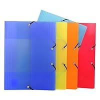 Algopix Similar Product 1 - Exacompta Linicolor PP 3 Flap Folder