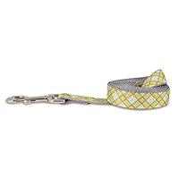 Algopix Similar Product 3 - Petmate Plaid Leash, Yellow, 1" x 6'