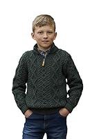 Algopix Similar Product 10 - Aran Crafts Boys Irish Cable Knitted