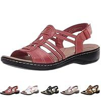 Algopix Similar Product 6 - Wedge Sandals for Women 2024 Low Heel