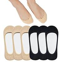 Algopix Similar Product 3 - SIXDAYSOX Womens Socks No Show 6 Pack