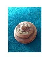 Algopix Similar Product 13 - Wooden Keepsake approx 5 inch Round Box