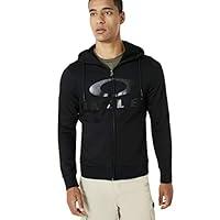 Algopix Similar Product 5 - Oakley Men's Bark Fz Hoodie, Blackout, S