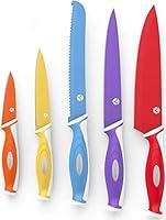 Algopix Similar Product 7 - Vremi 10 Piece Colorful Knife Set  5