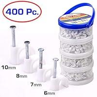 Algopix Similar Product 17 - QualGear 6mm 7mm 8mm 10mm Cable Clips