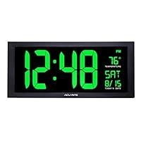 Algopix Similar Product 8 - AcuRite 76101M Oversized LED Clock with