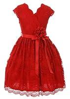 Algopix Similar Product 7 - iGirlDress Big Girls Floral Design Lace