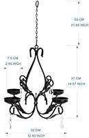 Algopix Similar Product 20 - GiveU 3 in 1 Lighting Chandelier with