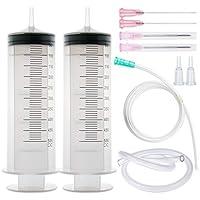 Algopix Similar Product 6 - 500 ml Large Syringe with 40 inch Tube