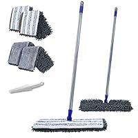 Algopix Similar Product 17 - MASTERTOP Two Sided Dust Mop Floor