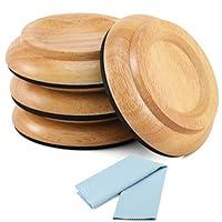 Algopix Similar Product 5 - Donner Hardwood Piano Caster Cups Floor