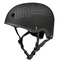 Algopix Similar Product 5 - Micro Metallic Black Helmet Medium
