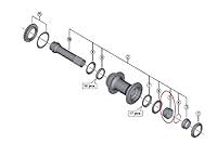 Algopix Similar Product 13 - SHIMANO Spare Part HBM618 RH Cone