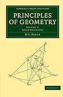 Algopix Similar Product 18 - Principles of Geometry Cambridge