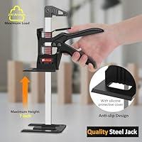 Hand Lifting Tool Jack, Labor-Saving Arm Jack, Wall Tile Locator, Up to 330  lb, Multi-Function Height Adjustment Lifting Device, Door Panel, Board