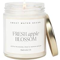 Algopix Similar Product 14 - Sweet Water Decor Apple Blossom Candle