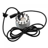 Algopix Similar Product 17 - UZZO 12 LED Lights Ultrasonic Mist