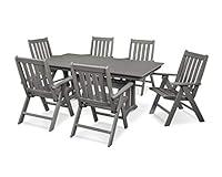 Algopix Similar Product 5 - POLYWOOD Vineyard 7Piece Farmhouse