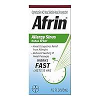 Algopix Similar Product 17 - Afrin Allergy Sinus Nasal Spray  Fast