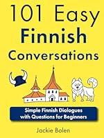 Algopix Similar Product 17 - 101 Easy Finnish Conversations Simple