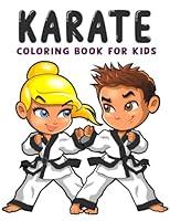 Algopix Similar Product 8 - Karate Coloring Book for kids Martial