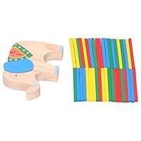 Algopix Similar Product 2 - Demeras Wood Block Stacking Game No