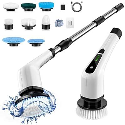 Adjustable Tub Tile Scrubber Cleaning Brush Long Handle Cleaning