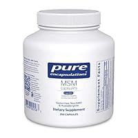 Algopix Similar Product 7 - Pure Encapsulations MSM Capsules 