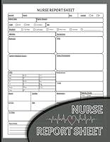 Algopix Similar Product 12 - Nurse Report Sheet Notebook Simplify