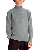 Algopix Similar Product 4 - Haloumoning Boys Turtleneck Sweater