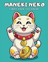 Algopix Similar Product 13 - Libro para Colorear MANEKI NEKO