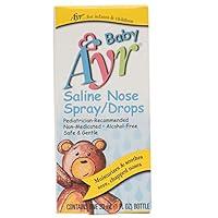 Algopix Similar Product 12 - Baby Ayr Saline Nose SprayDrops Spray