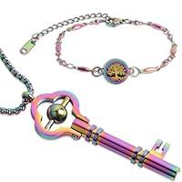 Algopix Similar Product 16 - TMKEFFC Anxiety Necklace Fidget