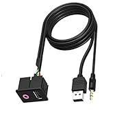 Algopix Similar Product 2 - Car Universal AUX USB Cable Adapter