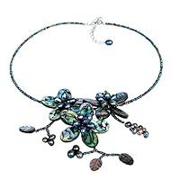Algopix Similar Product 9 - Handwoven Natural Pearl Abalone Shells