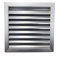 Algopix Similar Product 5 - 24 x 24 Anodized HVAC Fixed Louvre