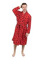 Algopix Similar Product 2 - Leveret Mens Robe Soft Micro Fleece