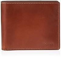 Algopix Similar Product 1 - Fossil Mens Hugh Leather RFID blocking