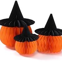 Algopix Similar Product 18 - Cinnvoice 3 Pcs Halloween Pumpkin