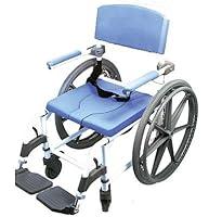 Algopix Similar Product 13 - Ezee Life Attendant Shower Wheelchair