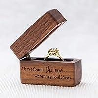 Algopix Similar Product 15 - Engraved Wood Ring Box  I have found