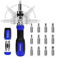 Algopix Similar Product 13 - SHARDEN Ratchet Screwdriver 13in1