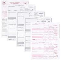 Algopix Similar Product 19 - 1099 MISC Forms 2024 4 Part Laser Tax