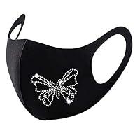 Algopix Similar Product 12 - Nopeak Women Washable Butterfly Face