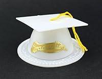 Algopix Similar Product 3 - White Graduation Cap Favor Box 35 Inch