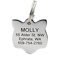 Algopix Similar Product 1 - GoTags Cat ID Tag Personalized Cat
