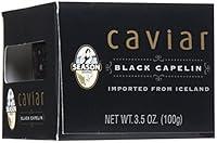 Algopix Similar Product 6 - Season Black Capelin Caviar From